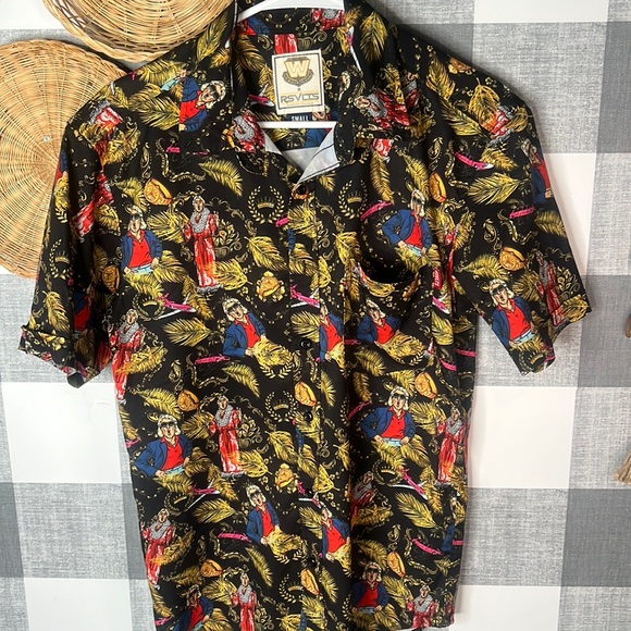 RSVLTS Other - Rick Flare Button Up Mens Shirt